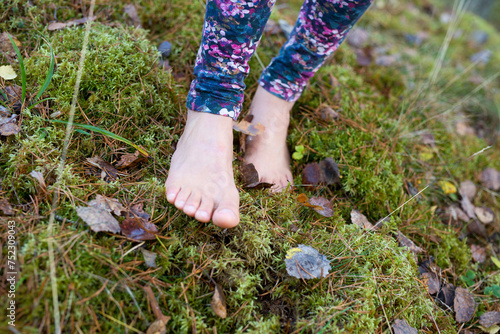 feet in the nature