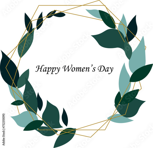 vector illustration of international women's day