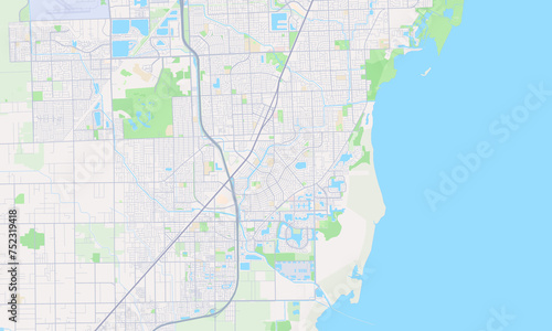 Cutler Bay Florida Map, Detailed Map of Cutler Bay Florida