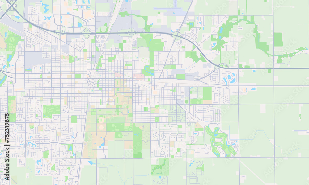 Urbana Illinois Map, Detailed Map of Urbana Illinois