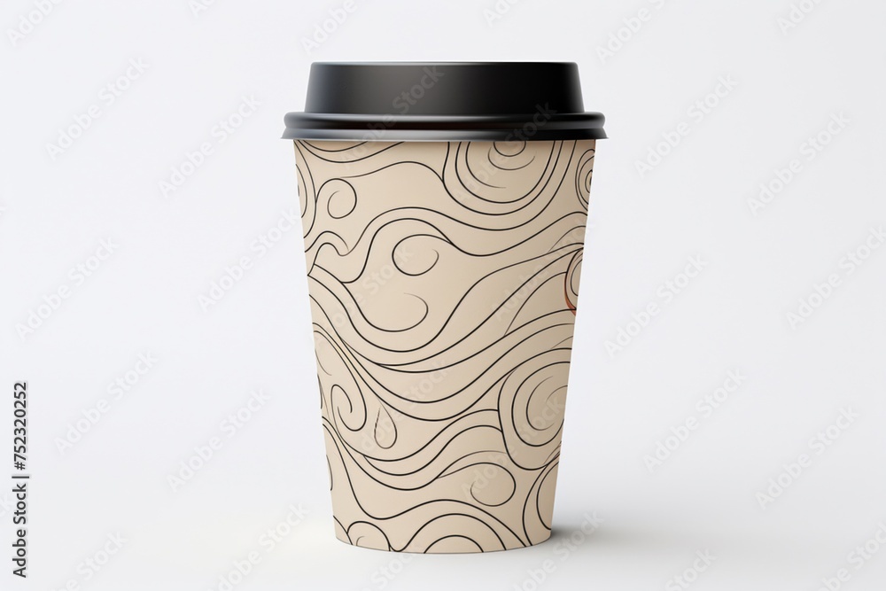 Set of realistic blank mock up paper cups Coffee to go, take out mug. Vector illustration isolated and can be used for white backgrounds. Generative AI. Set of realistic blank mock up paper cups Coffee to go, take out mug. Vector illustration isolated and can be used for white backgrounds. Generative AI.