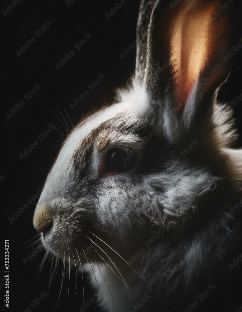 Close View Of a Rabbit 