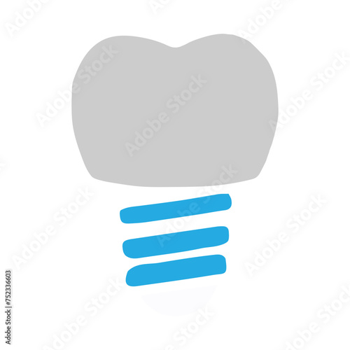 dental icon set element