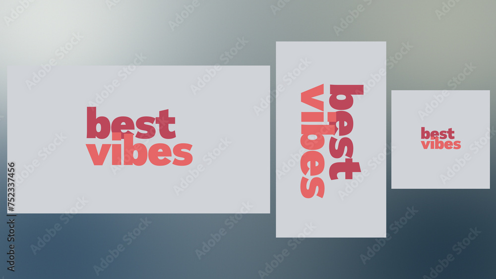 Chroma Motion Text Multi Resolutions And Color Control Panel Stock