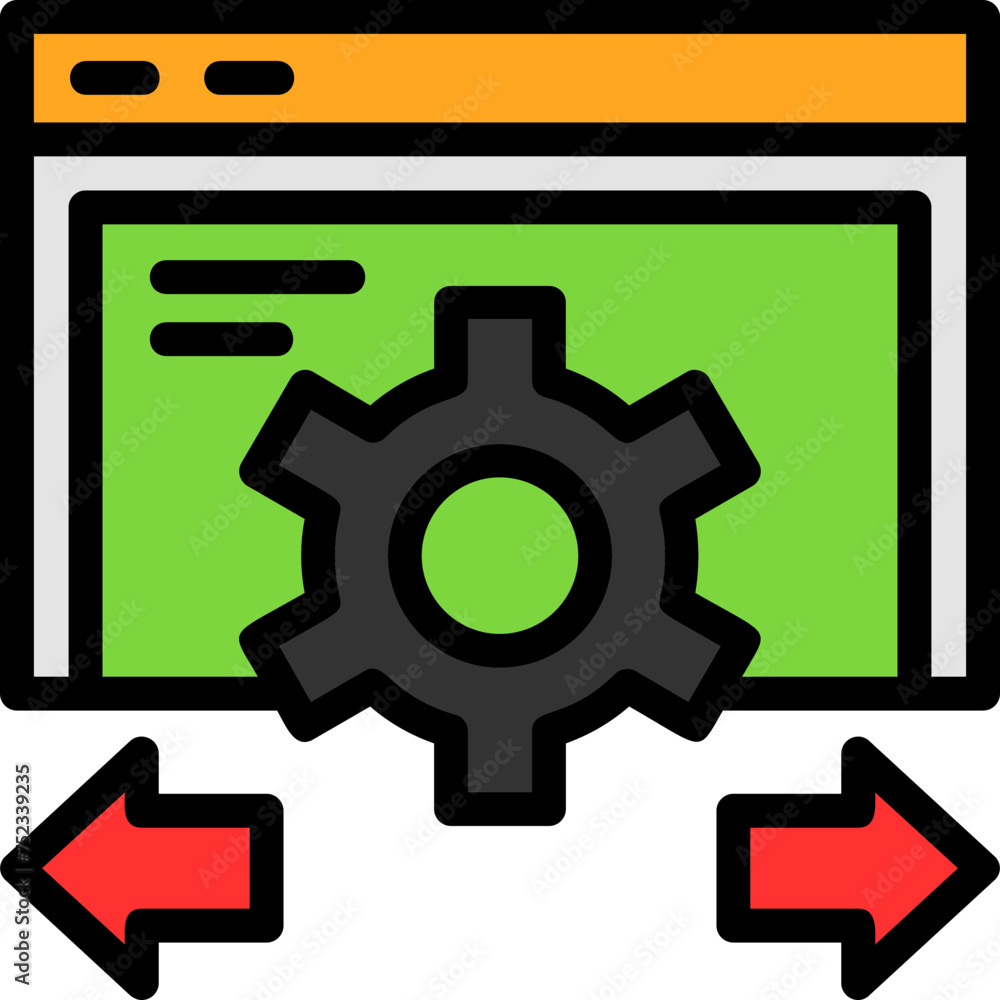 Obraz premium Ace Flow Icon