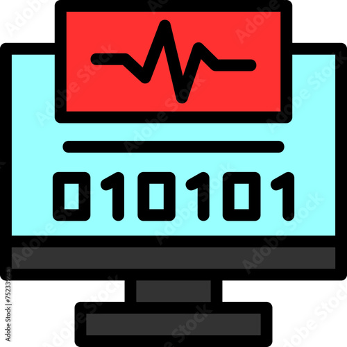 Byte Pulse Icon