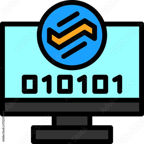 Byte Wave Icon