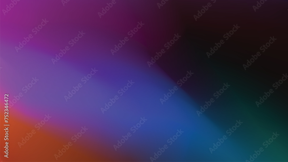 abstract colour background with elegant blue, red, yellow, purple and black gradient image 