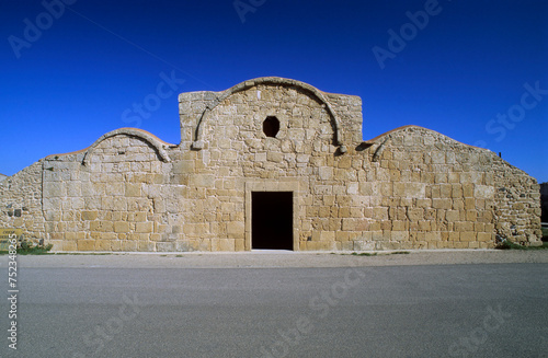 paleochristian church of san giovanni in sinis near Tharros. Cabras, Oristano. Sardinia. Italy. photo