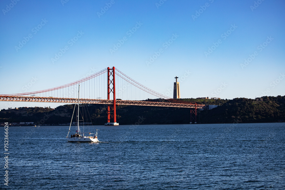 Ponte 25 de Abril, the suspension bridge of Lisbon