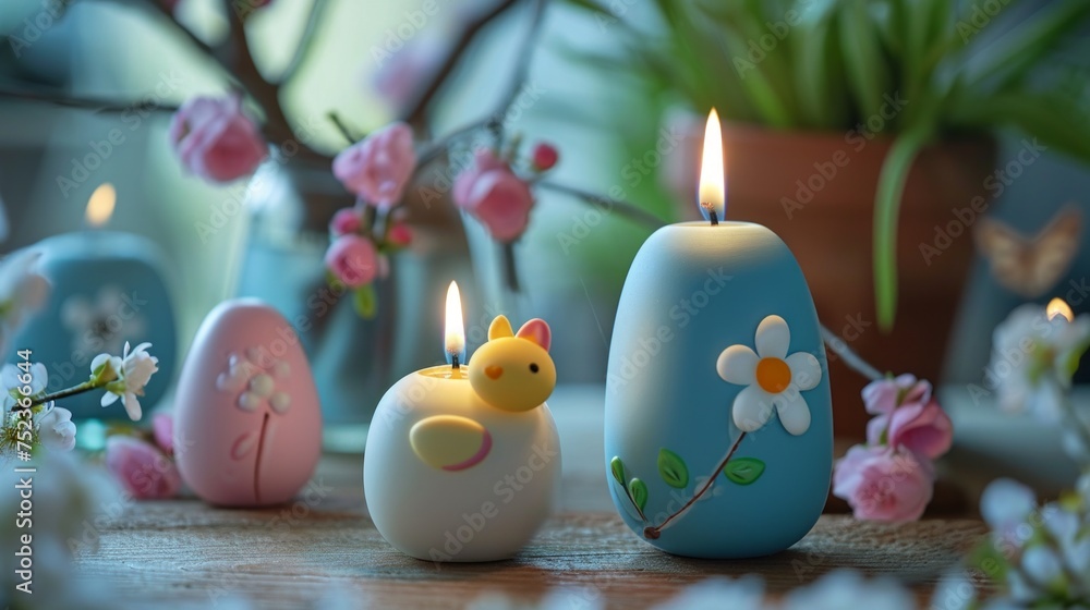 DIY Easter Gift Set with Handmade Cards and Candles DIY Easter Gift Set with Handmade Cards and Candles