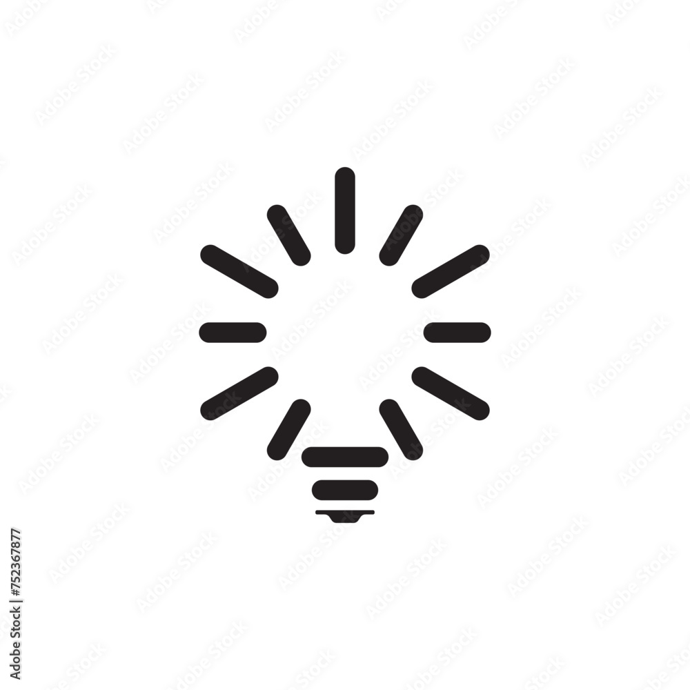 Bulb, Idea, equipment, lamp, led, light, technology icon Logo Icon Symbol Vector Design Template. Bulb, Idea, equipment, lamp, led, light, technology icon Logo Icon Symbol Vector Design Template.