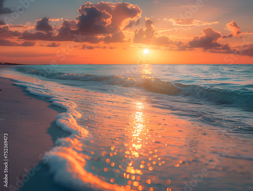 Summer Bliss: Breathtaking Photos of Golden Sunsets, Azure Waters, and Palm-fringed Beaches