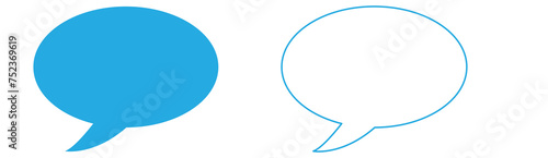 Clouds and bubbles for speech