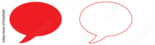 Clouds and bubbles for speech