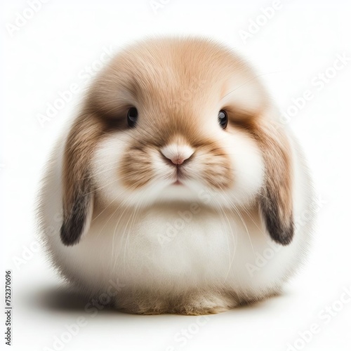 rabbit on white background