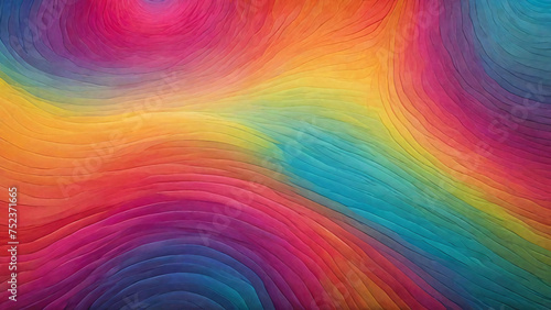 Abstract colorful background with wavy lines. Colorful abstract background.