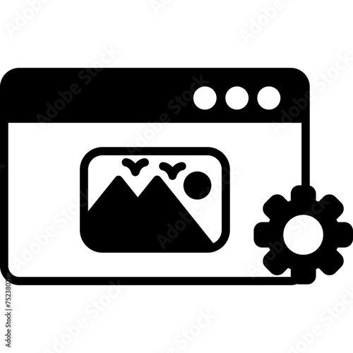 Content Management System Icon