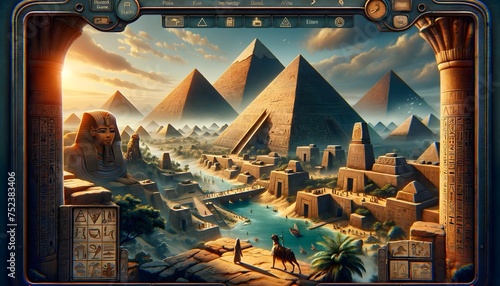 Historical Adventure Game in Ancient Egypt screenshot photo