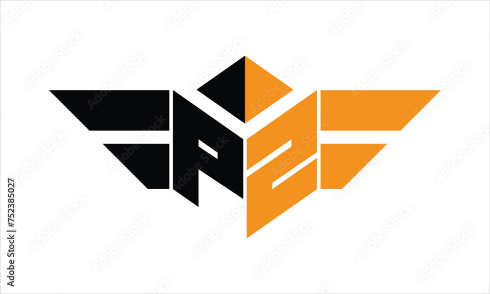 PZ initial letter falcon icon gaming logo design vector template. batman logo, sports logo, monogram, polygon, war game, symbol, playing logo, abstract, fighting, typography, icon, minimal, wings logo PZ initial letter falcon icon gaming logo design vector template. batman logo, sports logo, monogram, polygon, war game, symbol, playing logo, abstract, fighting, typography, icon, minimal, wings logo
