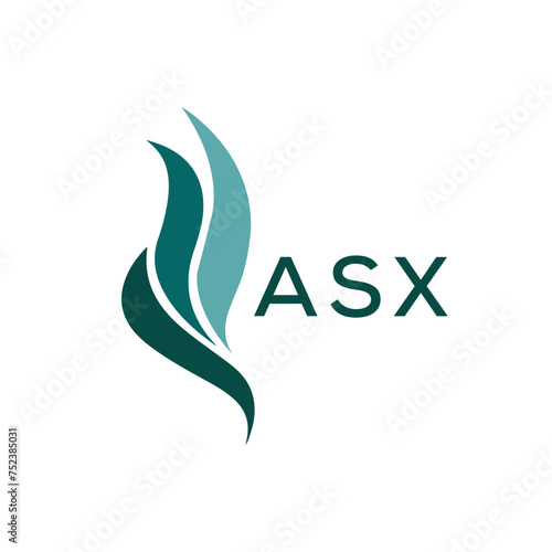 ASX  logo design template vector. ASX Business abstract connection vector logo. ASX icon circle logotype.
 photo