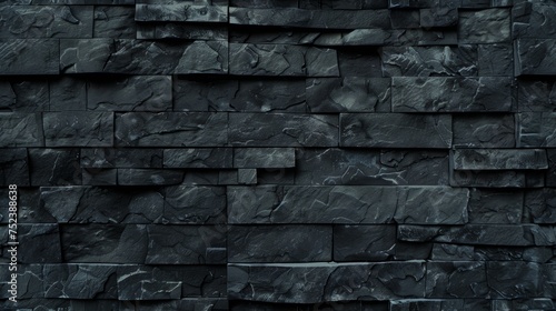 small texture of an stone wall  neutral light  dark gray