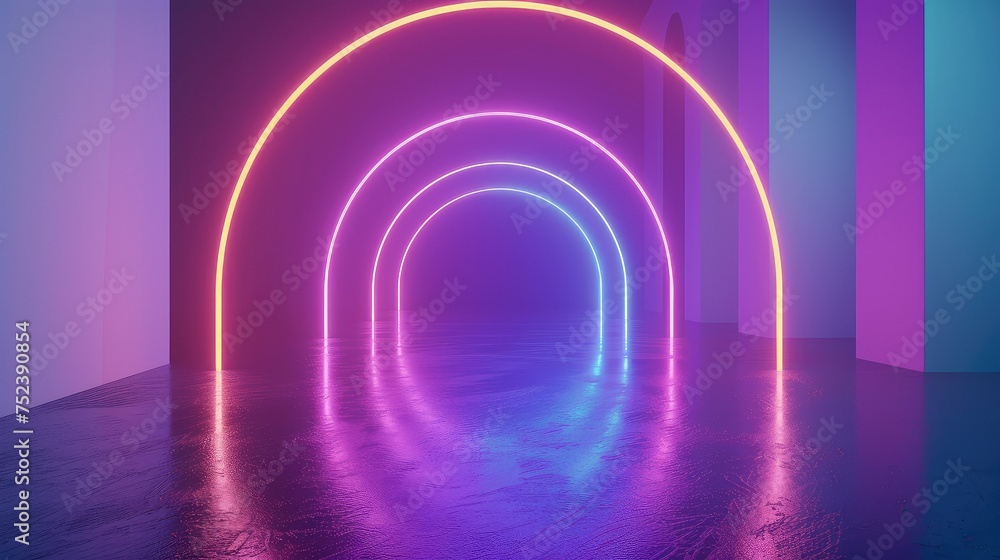 Minimalist neon retro 80s background Minimalist neon retro 80s background