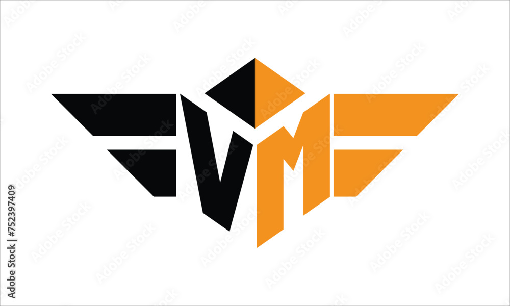 VM initial letter falcon icon gaming logo design vector template. batman logo, sports logo, monogram, polygon, war game, symbol, playing logo, abstract, fighting, typography, icon, minimal, wings logo VM initial letter falcon icon gaming logo design vector template. batman logo, sports logo, monogram, polygon, war game, symbol, playing logo, abstract, fighting, typography, icon, minimal, wings logo