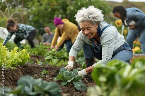 Wallpaper Mural Community Garden Volunteering Torontodigital.ca