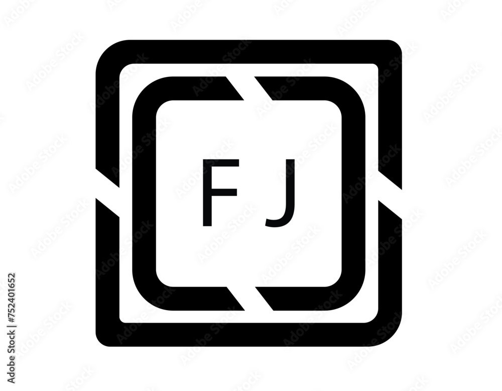 FJ logo design template vector. FJ Business abstract connection vector logo. FJ icon circle logotype
FJ logo design template vector. FJ Business abstract connection vector logo. FJ icon circle logotype