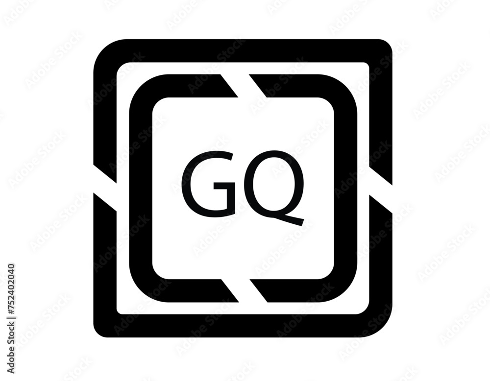 GQ logo design template vector. GQ Business abstract connection vector logo. GQ icon circle logotype
GQ logo design template vector. GQ Business abstract connection vector logo. GQ icon circle logotype