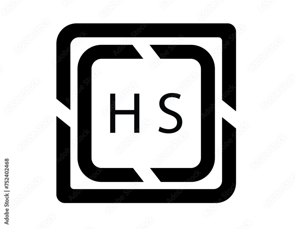 HS logo design template vector. HS Business abstract connection vector logo. HS icon circle logotype
HS logo design template vector. HS Business abstract connection vector logo. HS icon circle logotype