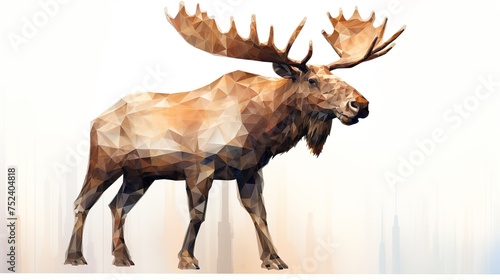 Low Poly Moose