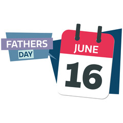 Father's Day 2024 - June 16th calendar date