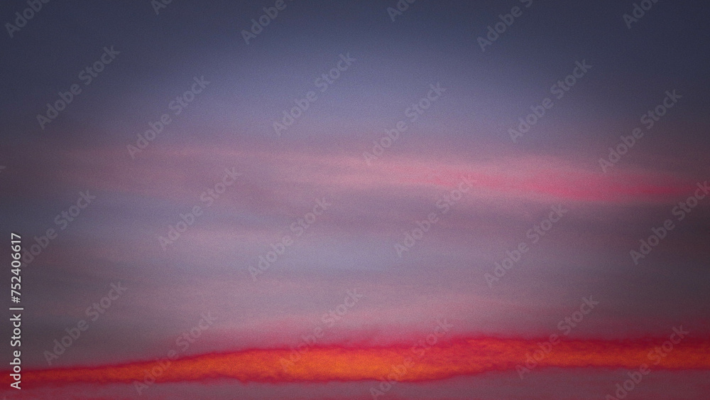 Fototapeta premium Beautiful sunset sky as nature background.