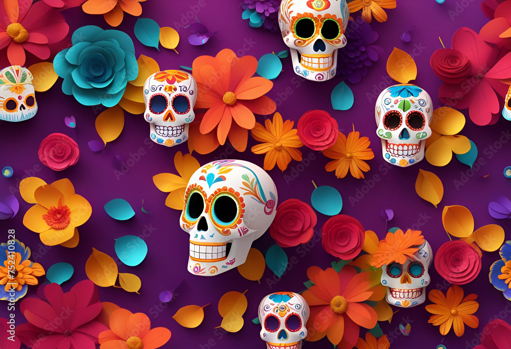 dia de los muertos - day of the dead Mexican culture dia de los muertos - day of the dead Mexican culture