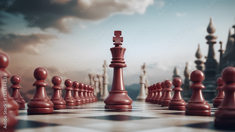 Preemptive attack of white chess