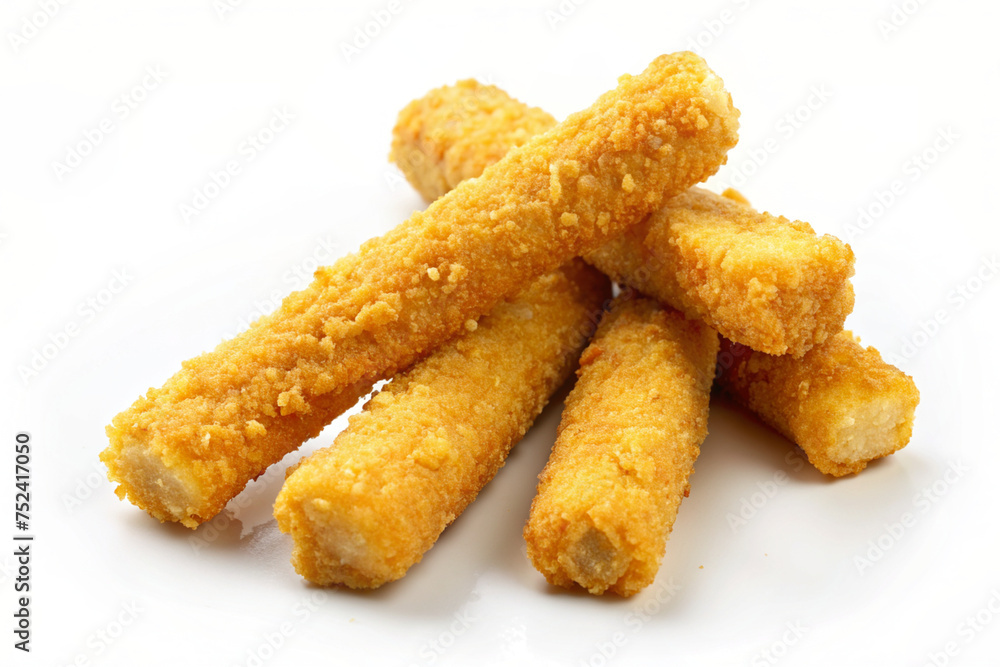Isolated cheese sticks of cheese on white background Isolated cheese sticks of cheese on white background
