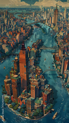 Rivers the lifelines of smart cities setting the stage for heroic and seasonal epics