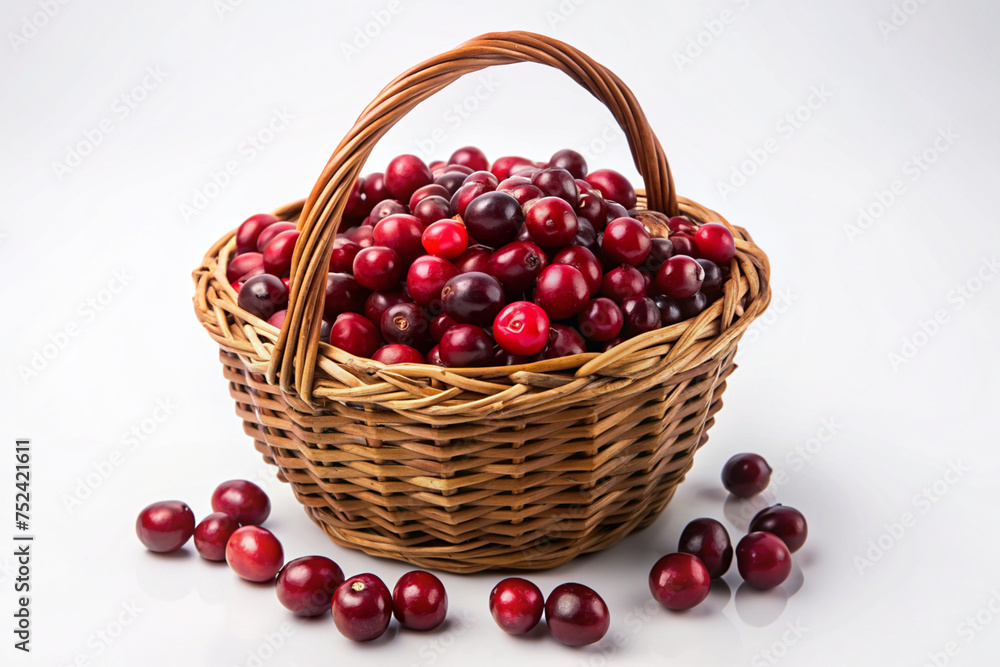 cranberry isolated on white background cranberry isolated on white background
