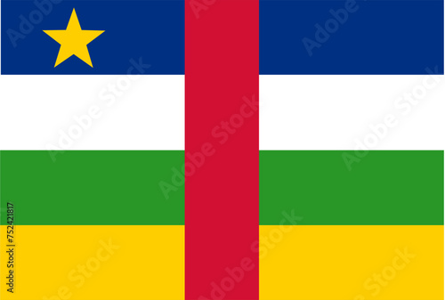 Flag of the Central African Republic