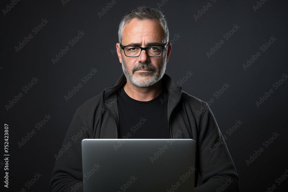 Business people programmers meeting conference against hackers criminals Generative AI Business people programmers meeting conference against hackers criminals Generative AI