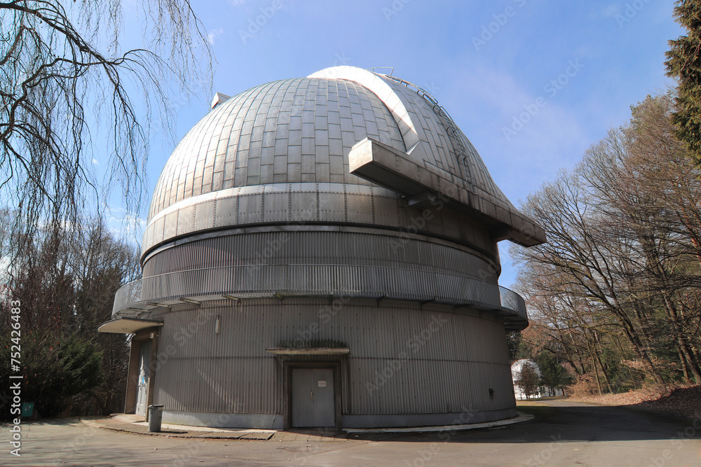 Fototapeta premium Cupola of the Ondrejov Observatory
