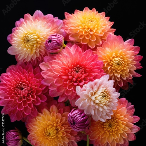 chrysanthemum flowers © faiz