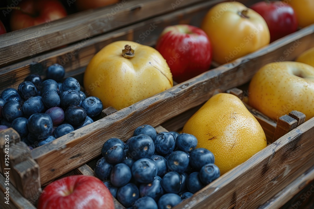fresh fruits and vegetables in the box advertising food photography fresh fruits and vegetables in the box advertising food photography
