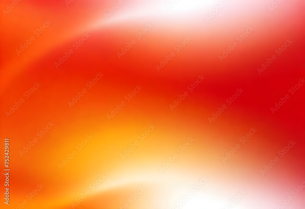 Red, Yellow, Soft Pastel Color Gradient. Holographic Blurred Abstract Background. Red, Yellow, Soft Pastel Color Gradient. Holographic Blurred Abstract Background.