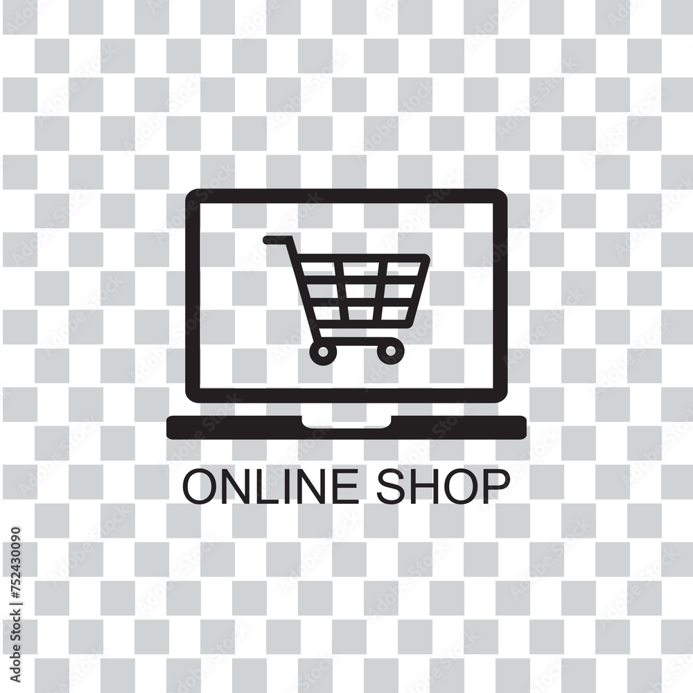 online shop icon , market icon