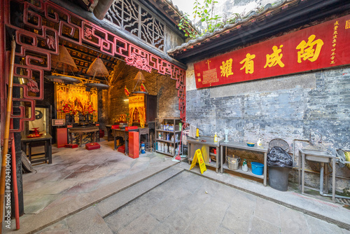 Hong Chan Kuan Temple. This Tao temple has been remarkably well preserved, they kept the original color. It is a piece of old Macau before it turn into Vegas of China © Daniel Ferryanto