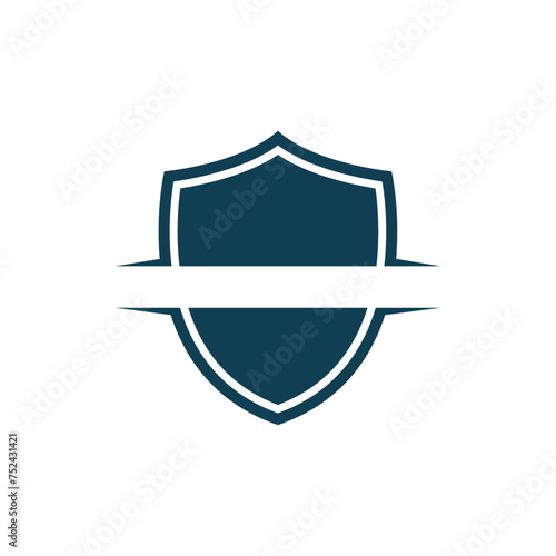 Shield logo design template vector style