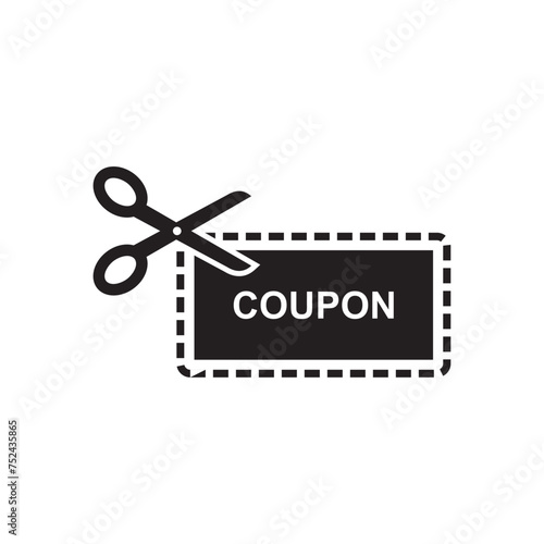 coupon icon   discount icon vector